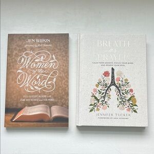 Women of the Word and Breath as Prayer Devotional Books